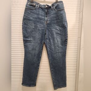 Women's Madewell 'Curvy Perfect'  Blue Jeans